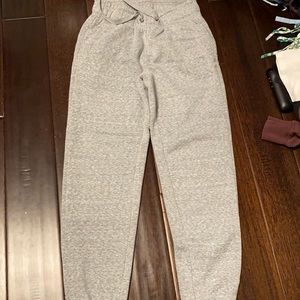 Grey sweatpants